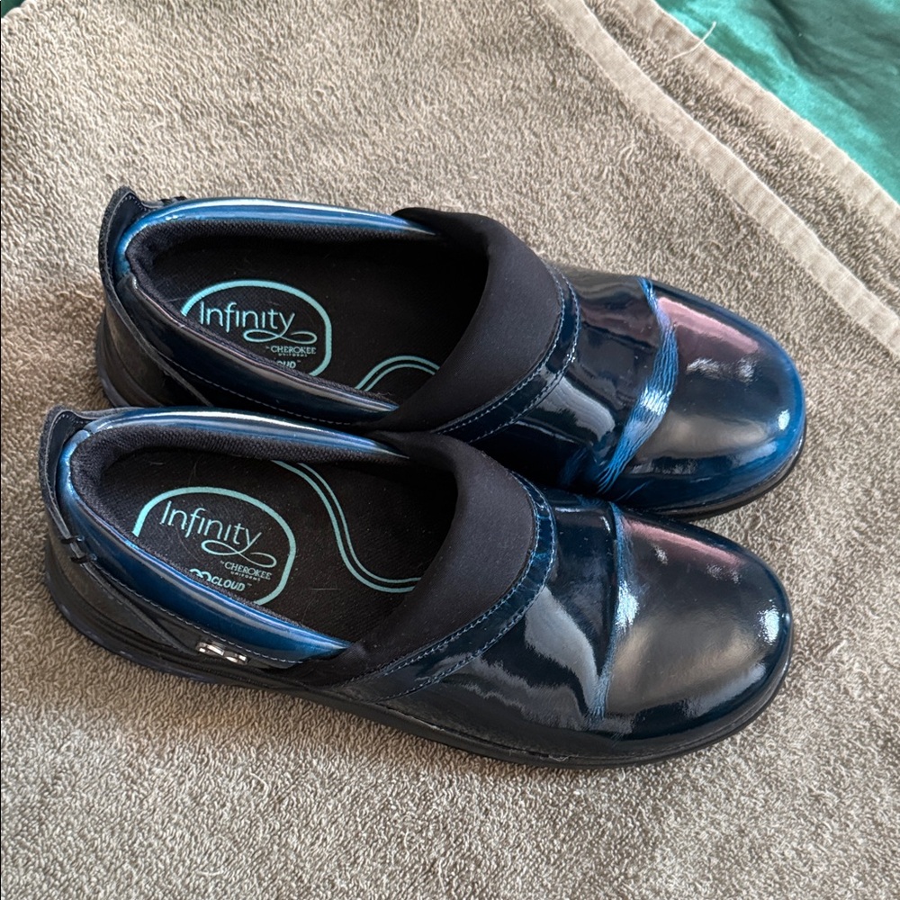 Infinity By Cherokee Stride Midnight Magic Patent… - image 1